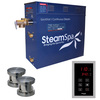 Steamspa Oasis 12 KW QuickStart Bath Generator in Brushed Nickel OAT1200BN